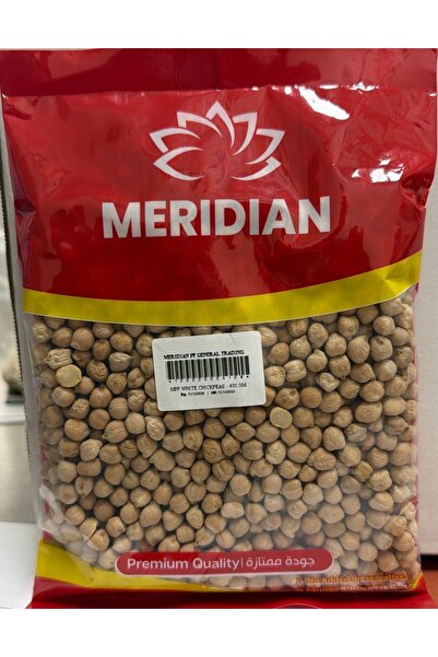 Meridian حمص أبيض 7 مم 400 غرام