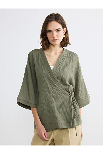 LC Waikiki Quality Pieces from Çelebi Store Women's Kimono with Double-Breast...