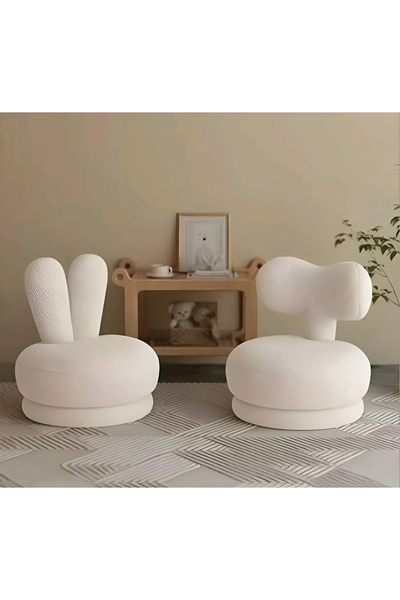 PalmirAtic Pure-Form Minimalist Bukle Puf Seti