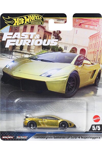 HOT WHEELS Premium - Lamborghini Gallardo LP 570-4 Superleggera (1/64) Fast &...