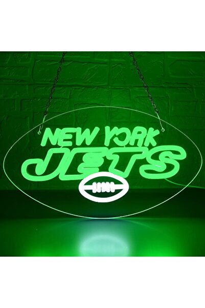 Slasa Football LED Neon Sign – 22x40 cm Football Team Wall Light for Rugby Fans