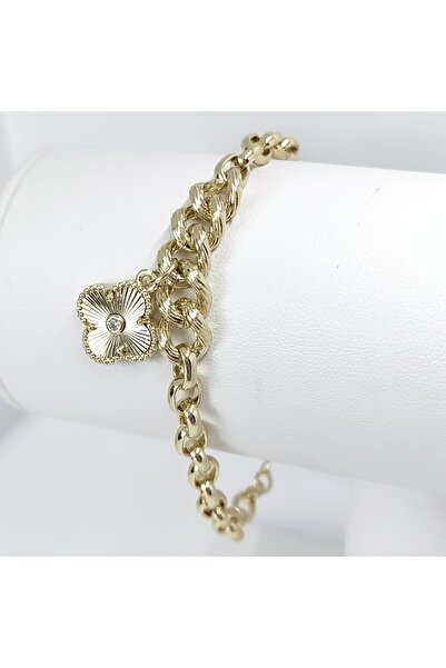 Milena 14K GOLD PLATED BRACELET - LENGTH 19CM