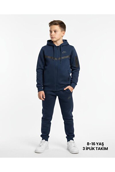 ESKİŞEHİR YUMURCAK Thick Tracksuit Set with Bottom and Top 3 Thread Jardonlu ...