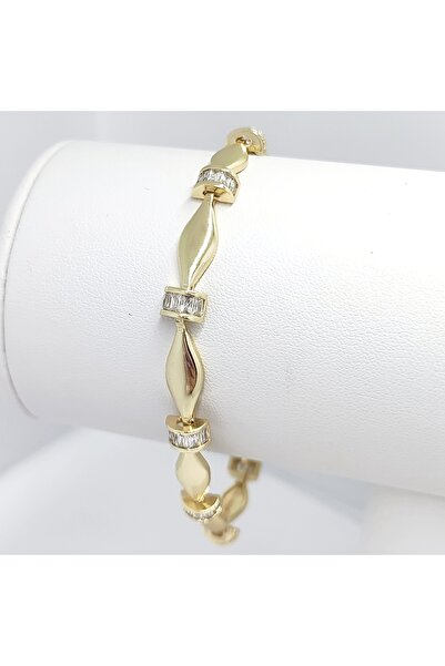 Milena 14K GOLD PLATED BRACELET - LENGTH 19CM