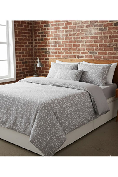 Alpateks Home طقم غطاء لحاف مفرد مرن مقاس 120×200 سم، مصنوع من القطن بنسبة 100%