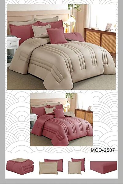 alzawia مفرش نفرين مخمل وجهين 6 قطع