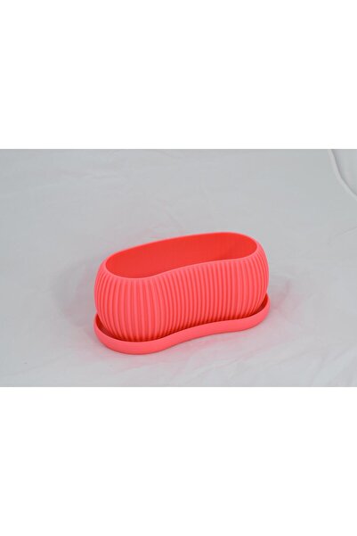 Sani Διακοσμητική γλάστρα Sani, Terra 202 x 108 x 85 mm, Ροζ