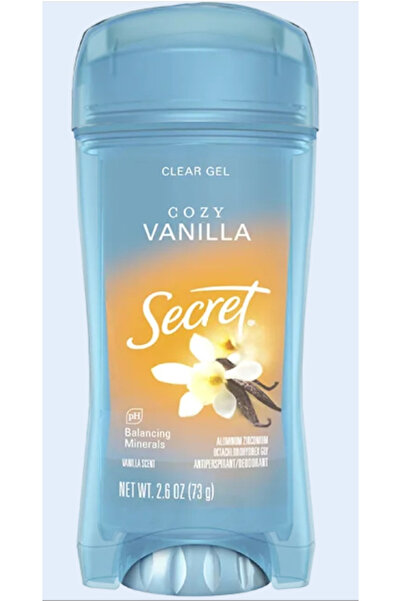 Secret Clear Gel Cozy Vanılla Gel Deodorant 73g
