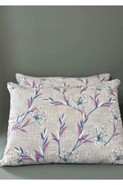 NURLATEX غطاء وسادة قطني مكون من قطعتين (50 × 70)