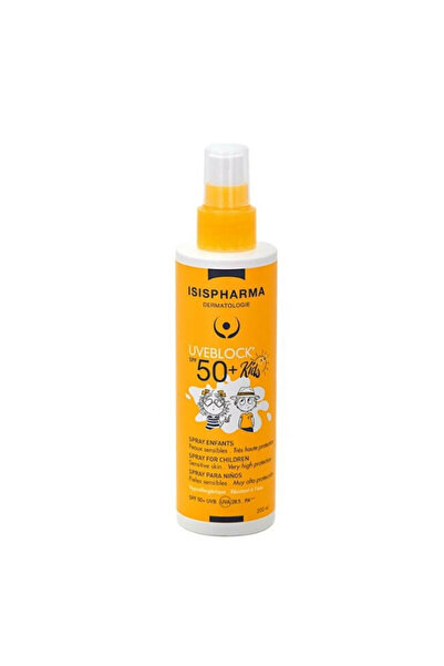 ISISPHARMA Sunscreen spray for children UVEBLOCK SPF 50+ KIDS, 200 ml