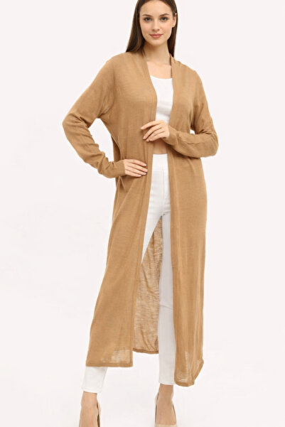 Neden Tekstil Long Thin Knitwear Cardigan Straight Cut m Transitional Loose C...