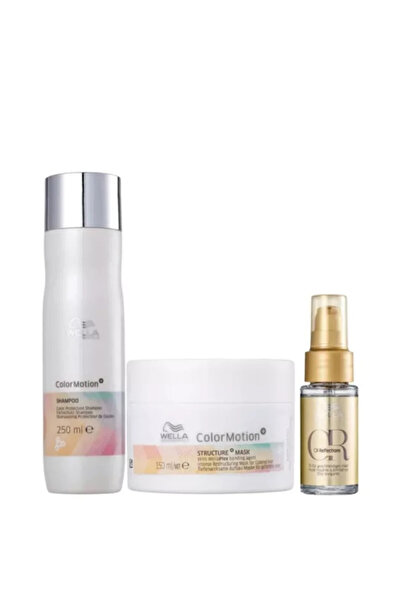 Wella Professionals Set ColorMotion pentru păr vopsit, șampon 250 ml + mască ...