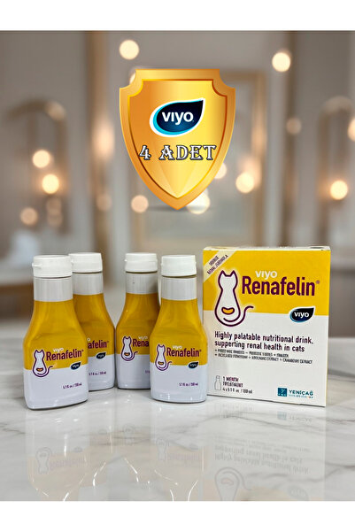 Viyo Renafelin 150 ml - Kediler İçin Böbrek Destekleyici Takviye 4x150 ml
