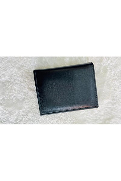 BLACK Men's Leather Vertical Wallet