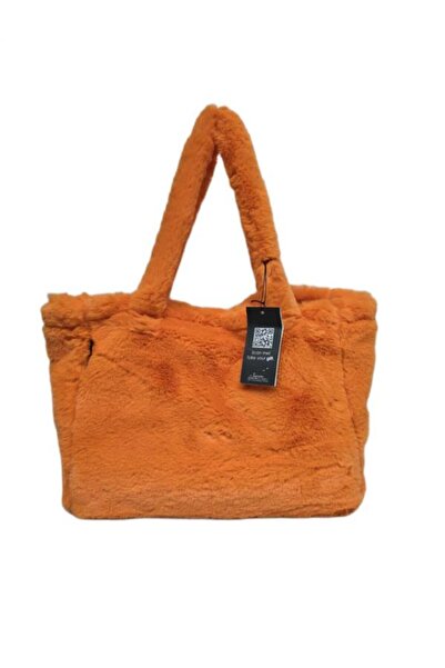 O Bag Faux fur bag, Orange