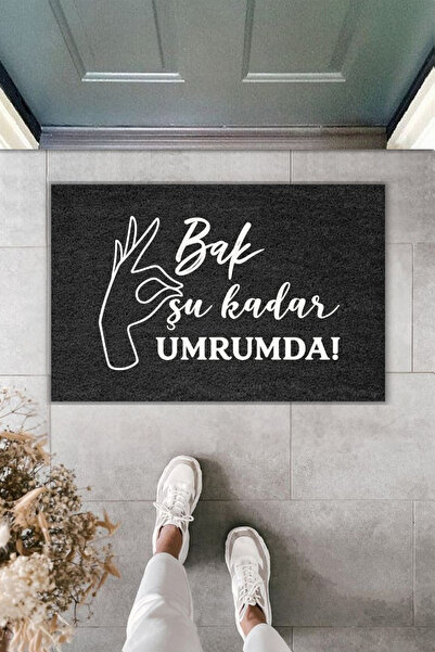 Rugmood طباعة رقمية حديثة - اقرأ ماذا يكتوبون - سجادة أمام الباب
