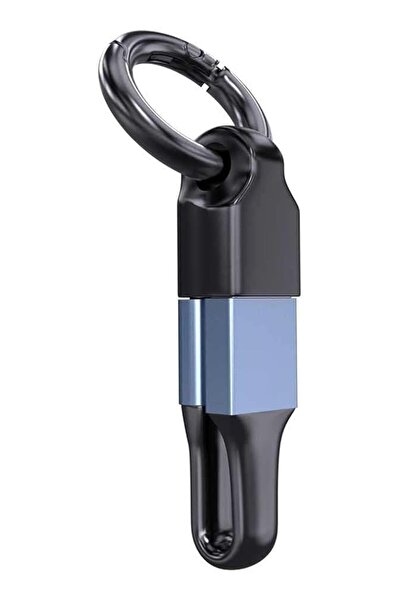 The Bros Ultra Short Keychain USB Data Cable, Portable Keychain, Fast Chargin...