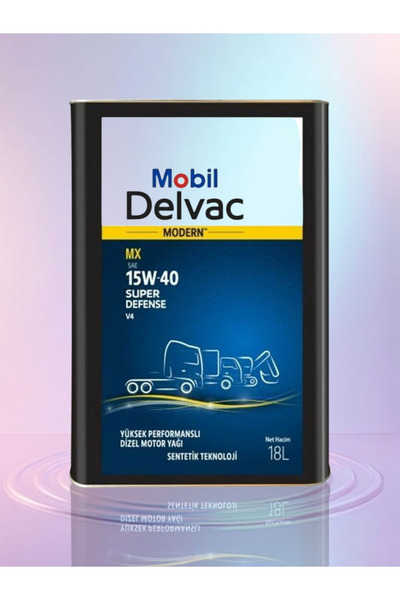 Mobil DELVAC MX 15W-40 18 LT MOTOR YAĞI 2025 ÜRETİM