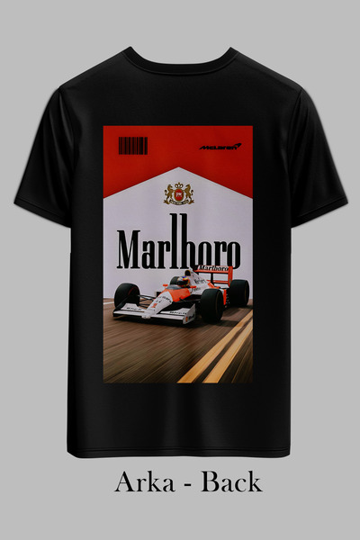 OXVİN PILOT T-shirt sa printom, obična crna majica