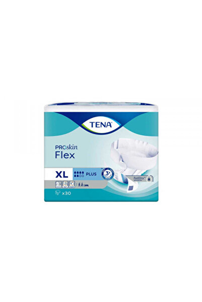 TENA Flex Plus Diapers Extra Large XL (30 Pieces)