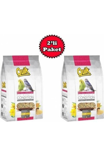 Quik Muhabbet Kuşu Kondisyon Ve Kızıştırıcı Yem 2X150Gr -TY5607705