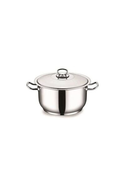 Arian Gastro Arian stainless steel pot 5.7 L with lid, double encapsulated bo...