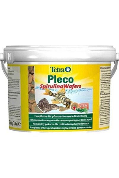 Tetra Pleco Spirulina Wafers Algae 250 Gr Özel Poşet