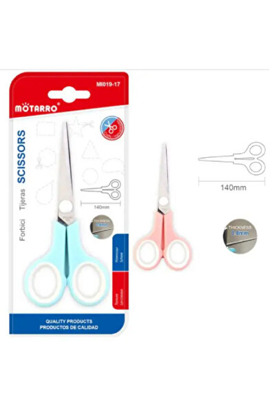 MOTARRO Scissor MI019-17, Sharp Stainless Steel Scissors for School, Office, ...