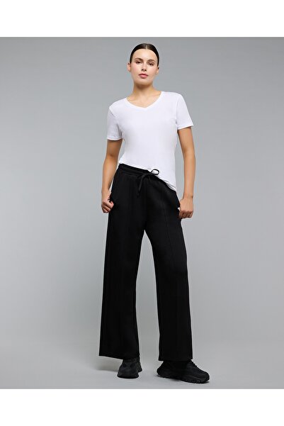 R&B Solid Sweatpants With Drawstring Waist