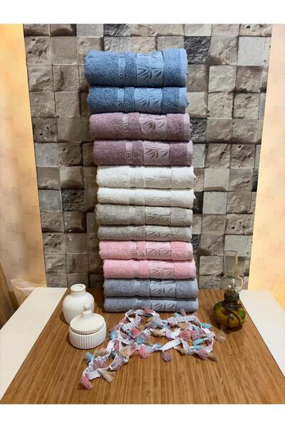 cs ilkim Bamboo Towel 12-Pack