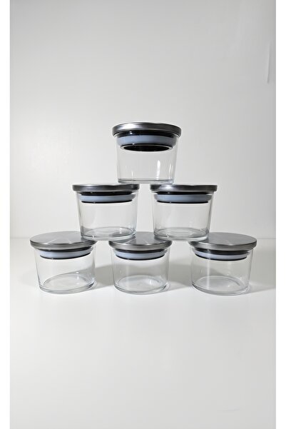 ÖZ HOME 6-Piece Vacuum Glass Breakfast Bowl/Sauce Bowl/Storage Container with...