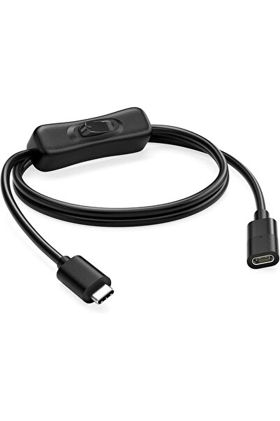 The Bros كابل USB-C للتشغيل والإيقاف [3.3 قدم]، كابل تمديد USB 3.1 من النوع C...
