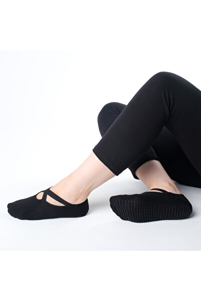 Lazen Дамски чорапи за пилатес и йога - чорапи за реформер - балерини - подме...