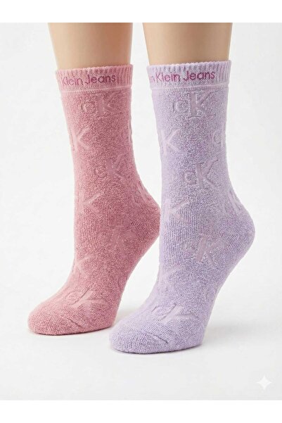 Calvin Klein Jeans Long Classic Socks, 4-Pairs, Multicolor, One Size