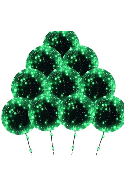 BIUPSER Set de 10 baloane gonflabile cu LED