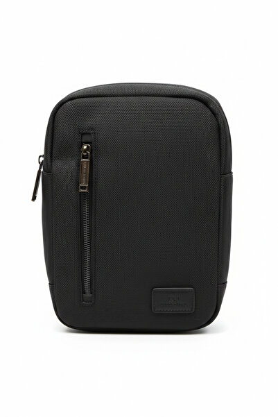 David Jones Mens Sling Bag Stylish and Durable Everyday Carry | Color Black(9...