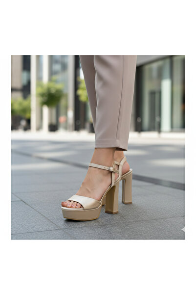 guijarro Luxurious Satin Texture, Special Soft Inner Pad Platform Sole Comfor...