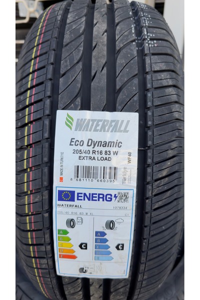 Waterfall Oto Lastik 205/40R16 83W XL ECO DYNAMİC WATERFALL YAZ LASTİĞİ