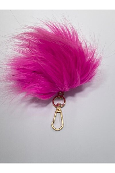 karantuhafiye Γούνινο πομπόν / Κρεμαστό πομπόν / φούξια