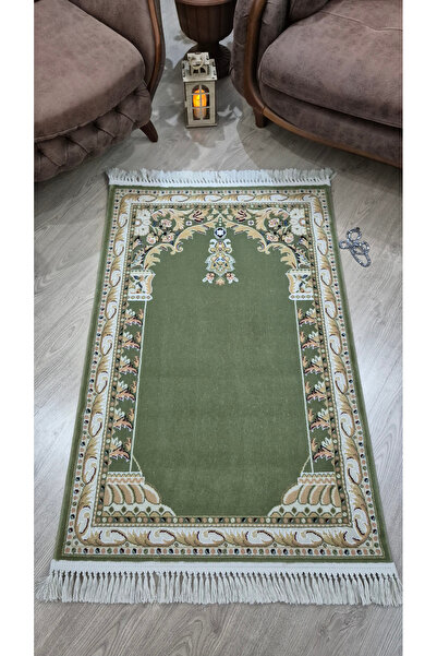 Home İrfan, Akrilik Mihrap Desenli Kalın Yumuşak Dokulu Halı Seccade, Namazlı...