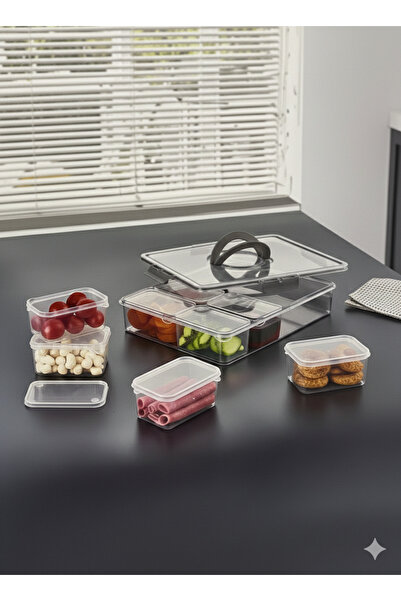 Otomeksan Otomotiv Aksesuar ve Hırdavat 8-Piece Compartmented Container Set |...