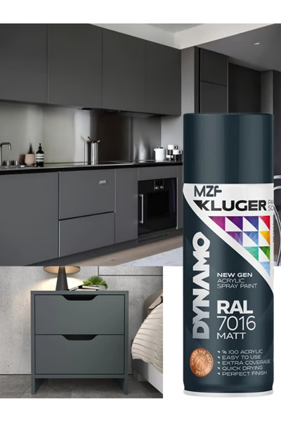 MZF KLUGER YENİ NESİL AKRİLİK DÖNÜŞÜM SPREY BOYA 400 ML DOLAP-FAYANS-PLASTİK-...