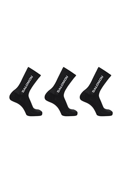 Salomon Everyday Crew 3Pack Socks Lc2086100 Black