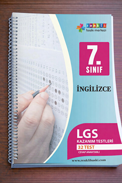 Yetsis Yayınları LGS 7. Sınıf İngilizce Kazanım Testleri