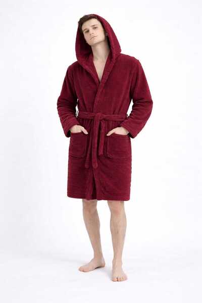 CASPARA Premium Unisex Bathrobe I Wellsoft Plush I Hooded Men's and Women's B...