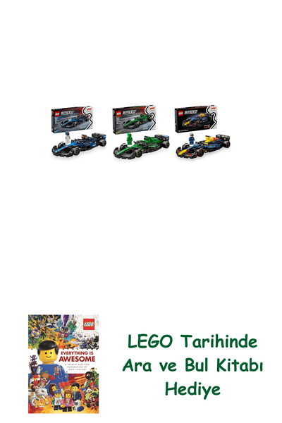 Bloomsbury Lego Vehicles Set 274 (77249 + 77245 + 77243) + Lego Search and Fi...