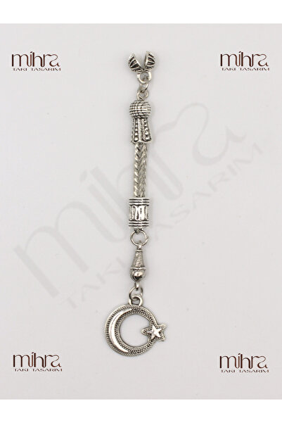 Mihra Takı Tasarım Single Rosary Tassel – Crescent and Star Model - Suitable ...