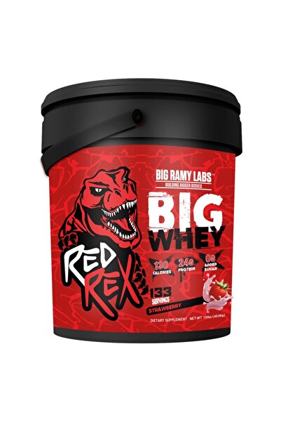 BIG RAMY LABS ريد ريكس بيج واي، بنكهة الفراولة، 10 أرطال