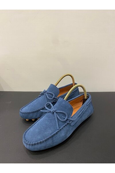 Özay Men's Suede Genuine Leather Loafer Shoes