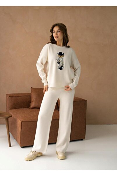 fuşyha butik Double knit set